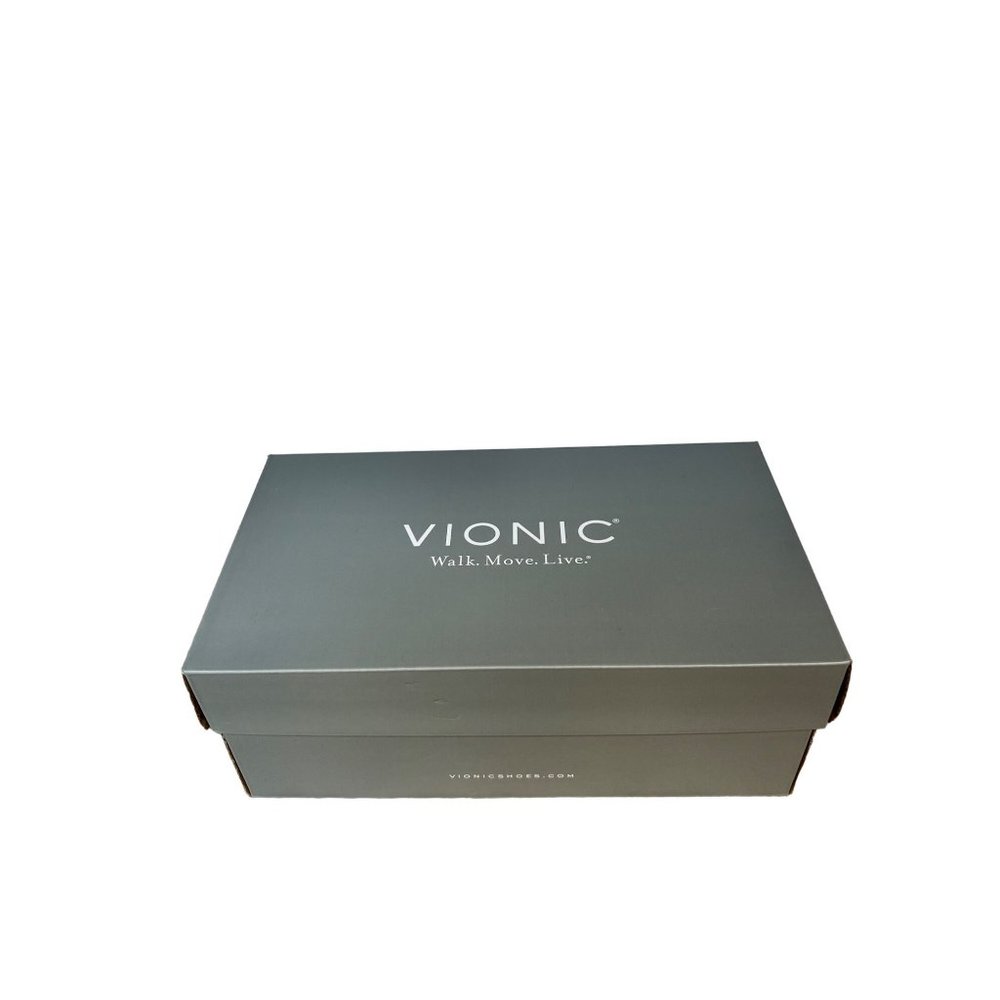Vionic Brown Croc Embossed Hannah Leather Ballet Flat Brand New 6.5 - Picture 2 of 9